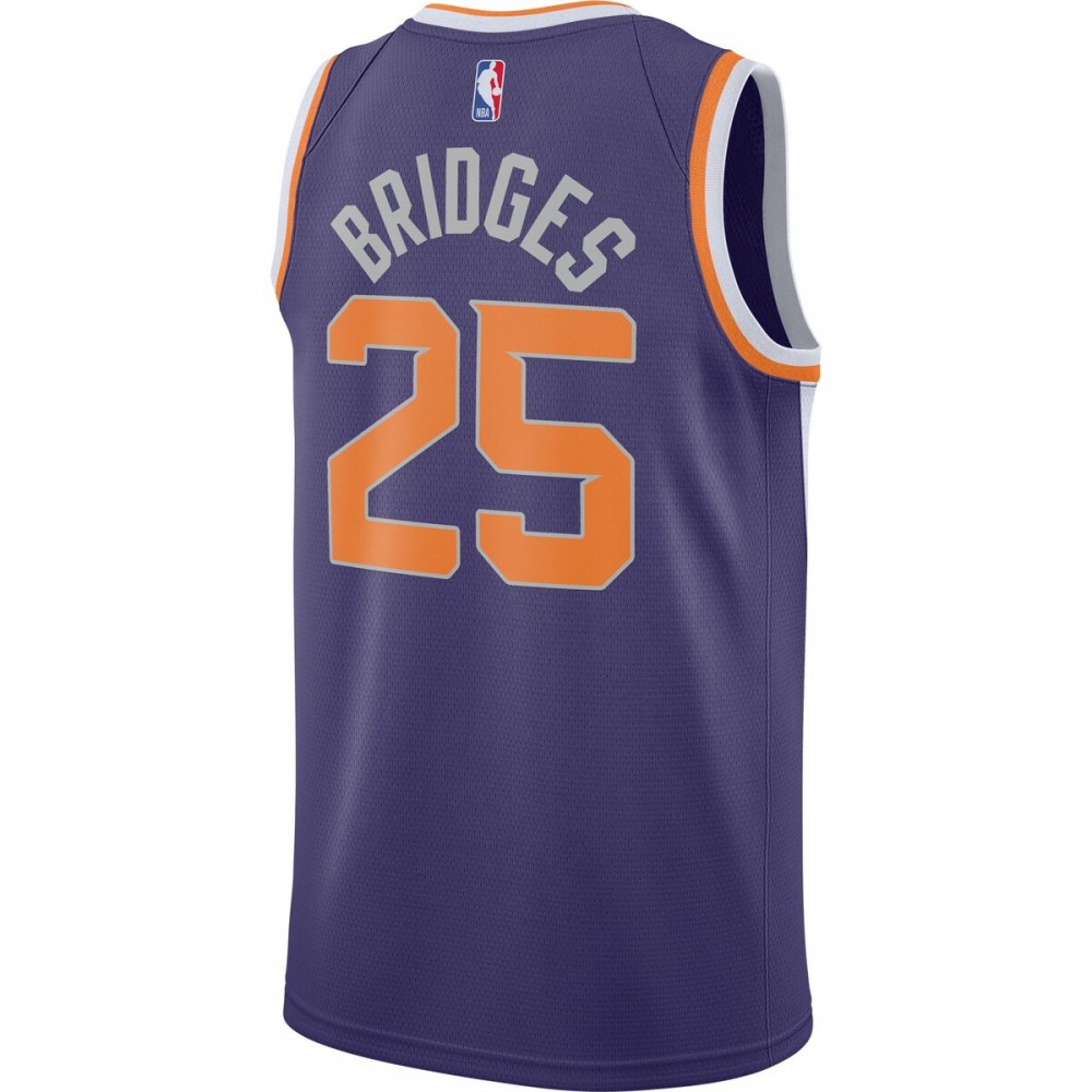 Mikal Bridges Phoenix Suns 2020/21 Swingman Player Jersey - Icon Edition - Purple-Pro Kit Vault | Brand New 26/27 Sports Jerseys